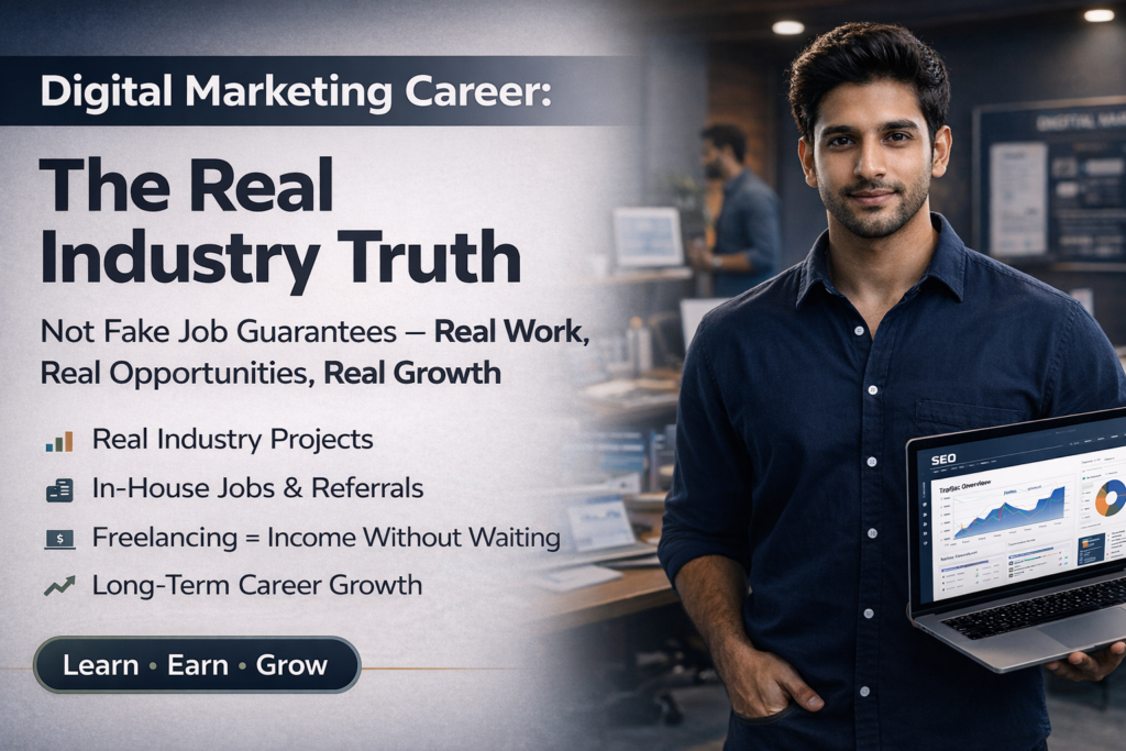 Digital Marketing Career Program: Why This Is Not Just Another Course — It’s a Real Career Opportunity